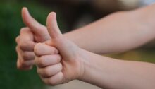 Thumbs Up - Be Positive