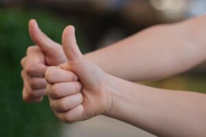 Thumbs Up - Be Positive